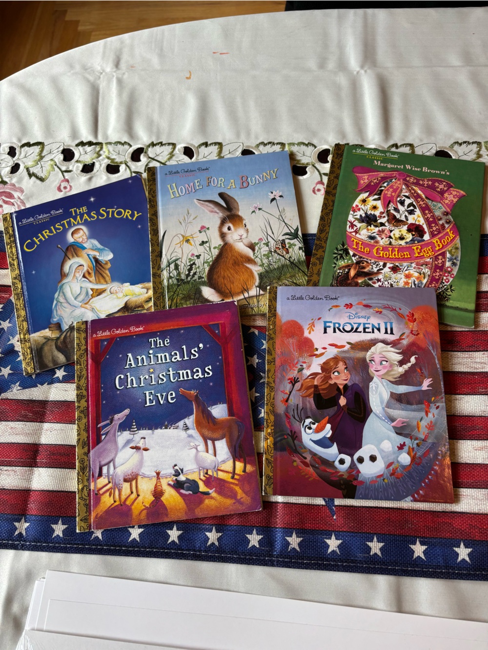 5 “Little Golden Books” set